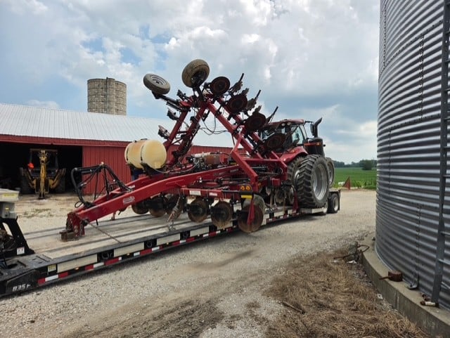 Case IH Magnum tractor with dual rear wheels
